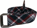 ブルックスブラザーズ 布ベルト マドラスチェック ネイビー メンズ Brooks Brothers MADRAS CHECK BELT 083