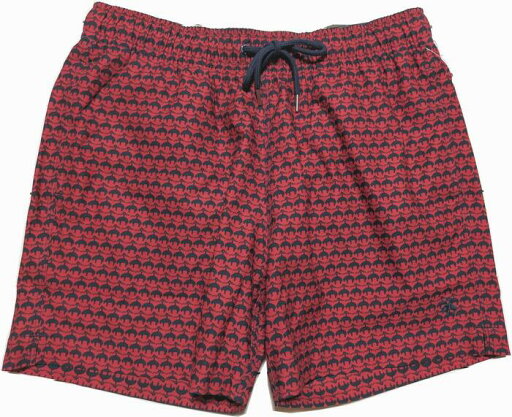 ブルックスブラザーズ 海水パンツ スイムパンツ サーフトランクス 水着 レッド Brooks Brothers SWIM SHORTS 037