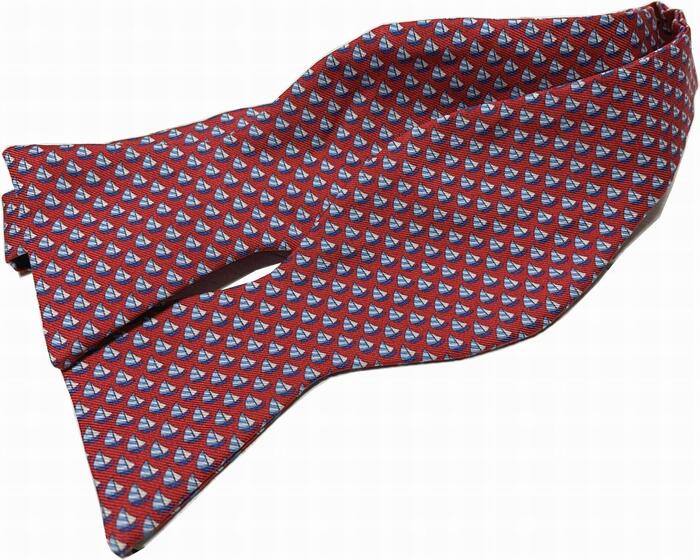 ブルックスブラザーズ アメリカ製 シルク ボウタイ 蝶ネクタイ レッド メンズ Brooks Brothers bowtie 117