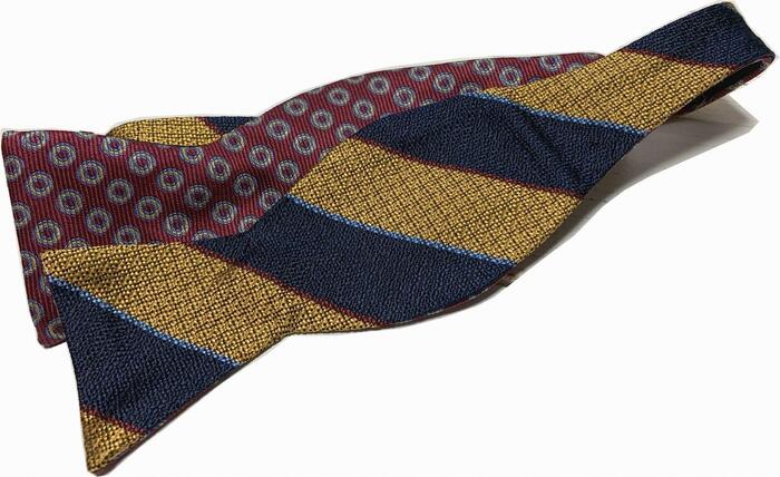 ブルックスブラザーズ アメリカ製 シルク ボウタイ 蝶ネクタイ ネイビー メンズ Brooks Brothers bowtie 121