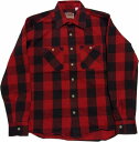 カムコ ヘビーコットン ネルシャツ ブラック レッド メンズ CAMCO COTTON FLANNEL SHIRTS 001