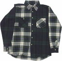 カムコ ヘビーコットン ネルシャツ クレージー グリーン メンズ CAMCO COTTON FLANNEL SHIRTS 006