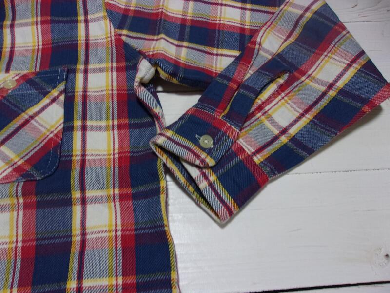 カムコ ヘビーコットン ネルシャツ ブルー メンズ CAMCO COTTON FLANNEL SHIRTS 009