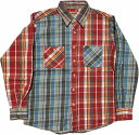 カムコ ヘビーコットン ネルシャツ クレージー メンズ CAMCO COTTON FLANNEL SHIRTS 038