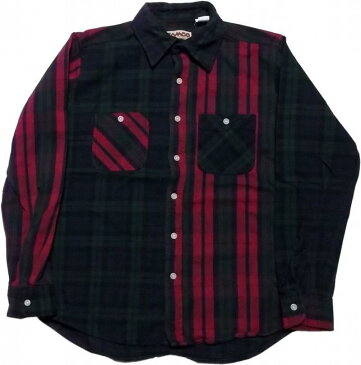 カムコ ヘビーコットン ネルシャツ クレージー メンズ CAMCO COTTON FLANNEL SHIRTS 002