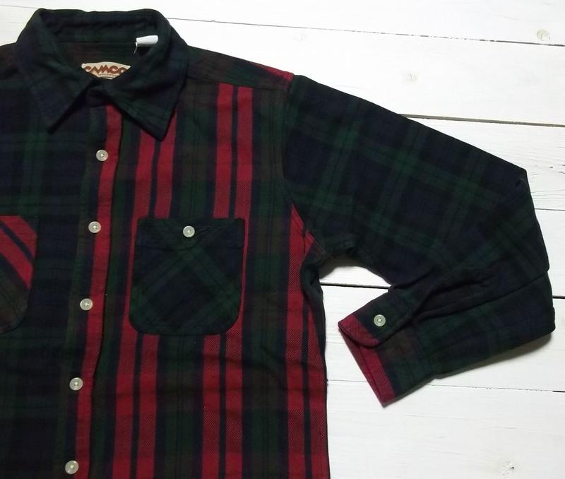 カムコ ヘビーコットン ネルシャツ クレージー メンズ CAMCO COTTON FLANNEL SHIRTS 002