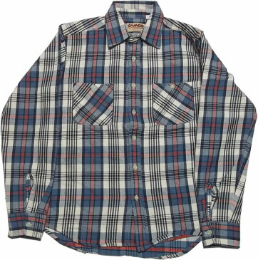 カムコ ヘビーコットン ネルシャツ ブルー メンズ CAMCO COTTON FLANNEL SHIRTS 023