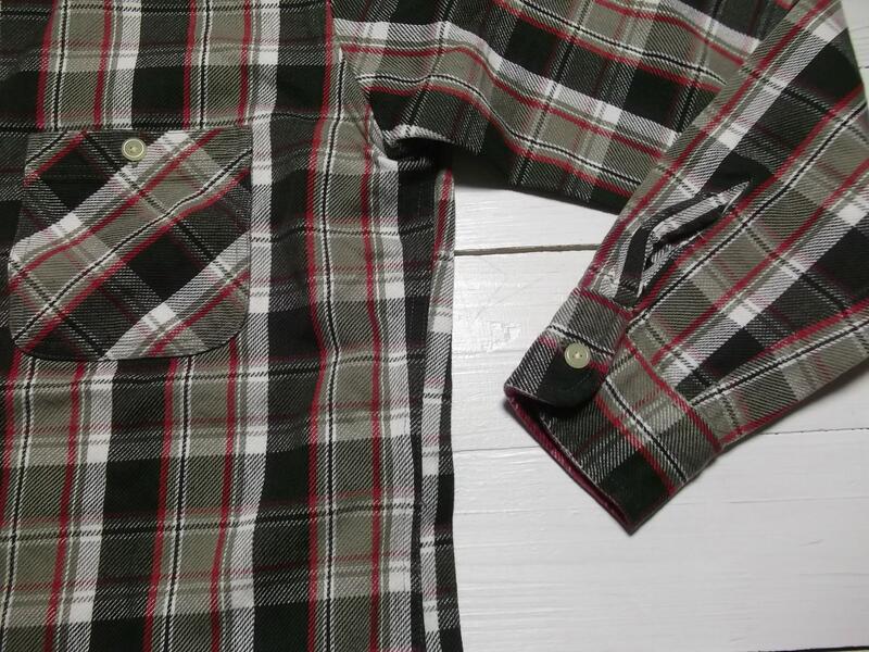 カムコ ヘビーコットン ネルシャツ グレイ メンズ CAMCO COTTON FLANNEL SHIRTS 035