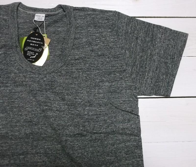 エントリーエスジー ハロ グラファイト 半袖 Uネック Tシャツ メンズ 日本製 ENTRY SG HALO GRAPHITE 206