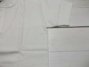 エントリーエスジー ソノラ ピュアホワイト 半袖 ヘンリーネック Tシャツ メンズ ENTRY SG SONORA PURE WHITE 238