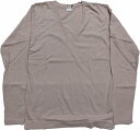 エントリーエスジー シンフォニー シュガーピンク ENTRY SG 長袖 Vネック Tシャツ メンズ 日本製 SYMPHONY SUGAR PINK 120