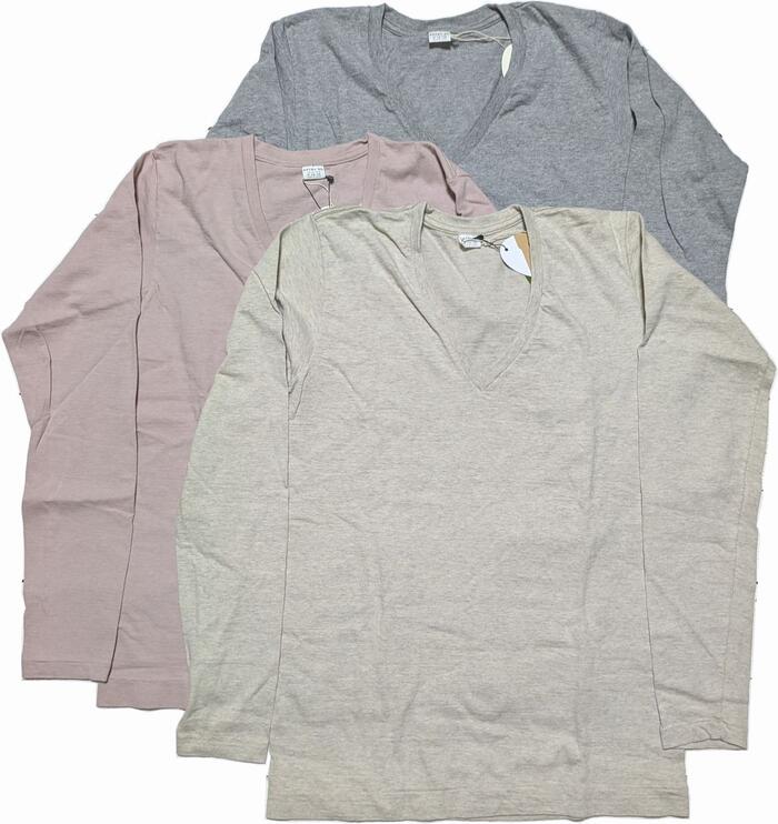 エントリーエスジー シンフォニー ENTRY SG 長袖 Vネック Tシャツ メンズ 日本製 SYMPHONY T shirts 068