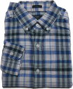 ジェイクルー ボタンダウンシャツ 長袖 マドラスチェック ブルー メンズ J.CREW BD SHIRTS 018