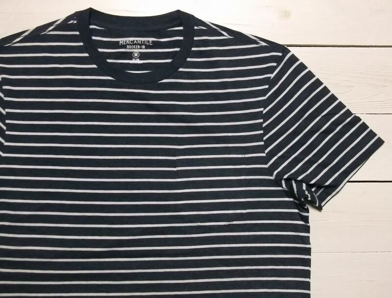 ジェイクルー 半袖 ボーダー Tシャツ ブルー系 メンズ J.CREW T SHIRTS 050