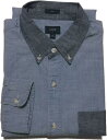 ジェイクルー 長袖 ボタンダウンシャツ ブルー メンズ J.CREW BD SHIRTS 005