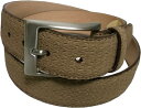 マーティンディングマン アメリカ製 本革 レザーベルト 型押し ベージュ メンズ MARTIN DINGMAN LEATHER BELT MADE IN USA 018