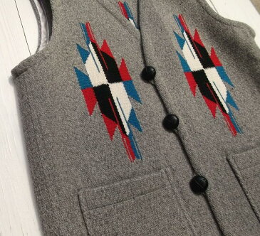 オルテガ チマヨベスト グレイ ≪38≫ メンズ ORTEGA'S HAND MADE CHIMAYO VEST GRAY 011