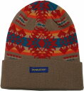 ペンドルトン ネイティブ柄 ニットキャップ ニット帽 タン メンズ PENDLETON KNIT CAP 015