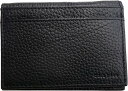 コールハーン 本革製 レザー カードケース 黒 ブラック COLE HAAN LEATHER CARD CASE 003