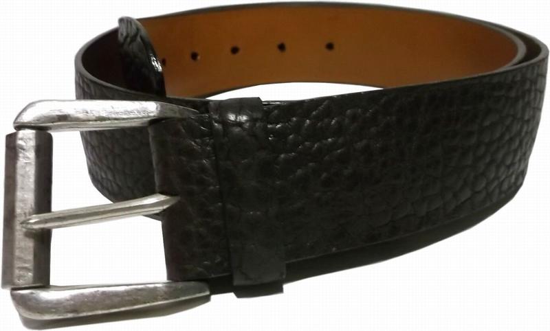 トラファルガー アメリカ製 本革製 レザーベルト 茶 ブラウン メンズ TRAFALGAR LEATHER BELT MADE IN USA 009
