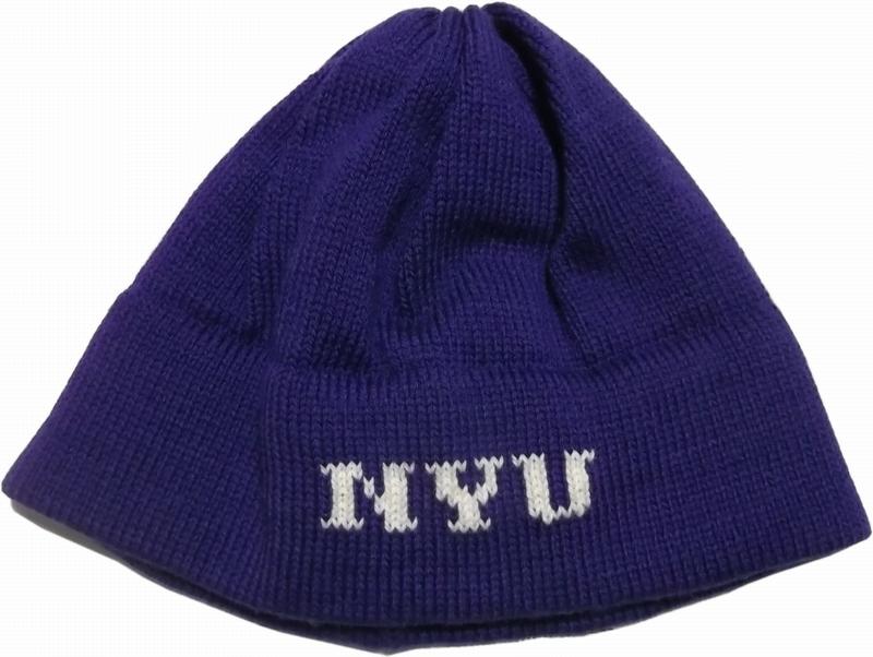 バーモントオリジナルズ ニットキャップ アメリカ製 ニット帽 パープル メンズ Vermont Originals KNIT CAP 001