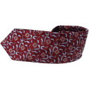 トラファルガー シルク コットン ジャカード ネクタイ アメリカ製 レッド メンズ TRAFALGAR NECKTIE MADE IN USA 013