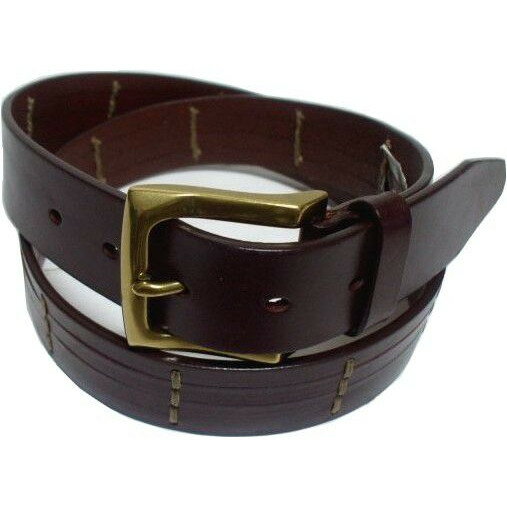 トラファルガー 本革製 レザーベルト 茶 ブラウン メンズ TRAFALGAR LEATHER BELT 017
