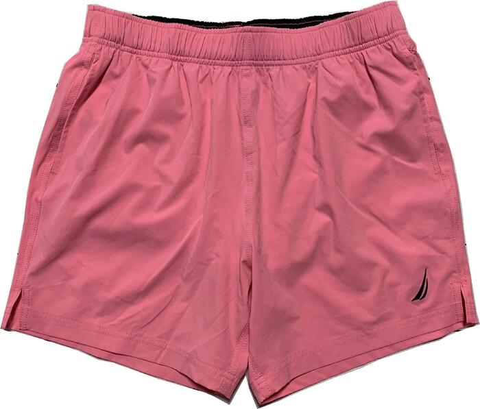 ノーティカ 海水パンツ 水着 インナー付き ピンク メンズ NAUTICA swim shorts 001