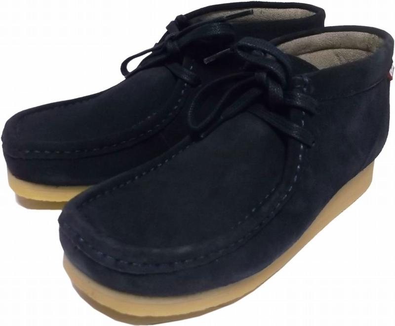 クラークス スティンソン ハイ ダークブルースエード メンズ Clarks STINSON HI DARK BLUE SUEDE 010