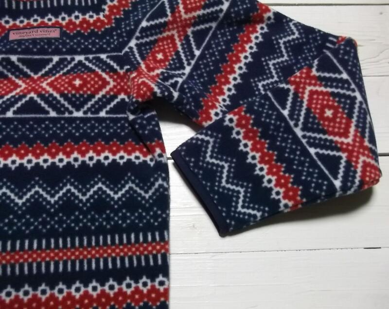 �����˥䡼�ɥ������� �ץ륪���С� �ե꡼�� �֥롼 ��� vineyard vines FLEECE 001