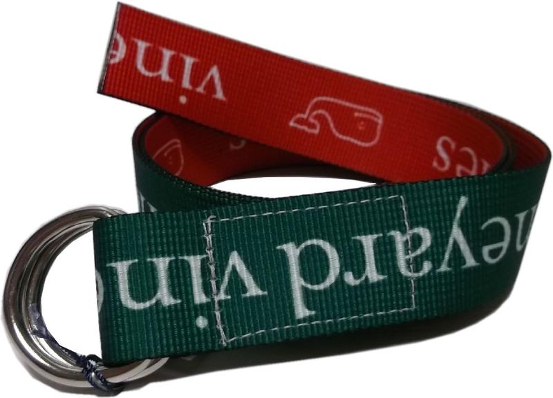 ヴィニヤードヴァインズ リボンベルト グリーン レッド メンズ vineyard vines RIBBON BELT 031