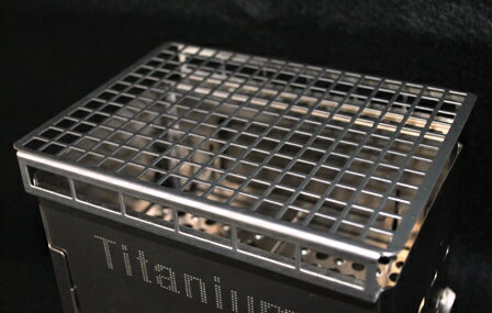 【 笑's 】焚き火グリルB-6君専用 ステンレスメッシュグリル