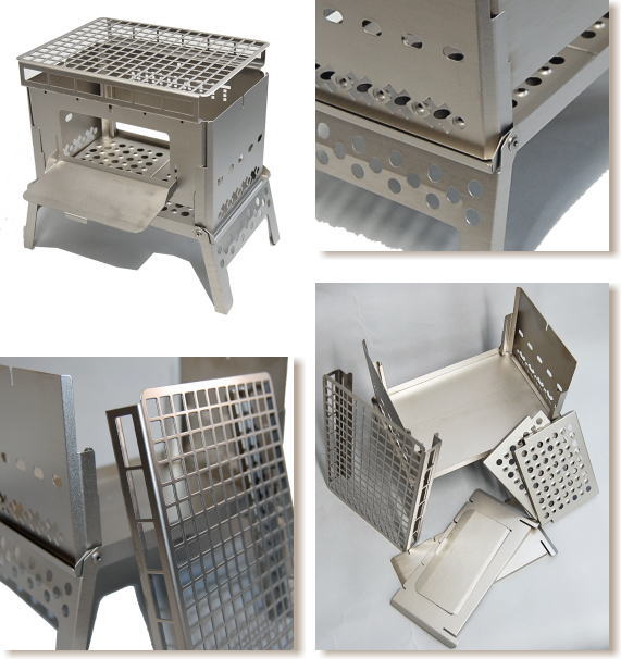 【 笑's 】Mr.B-6 All Titanium Grill plate set2オールチタン●送料無料●通販格安セール情報 楽天 通販