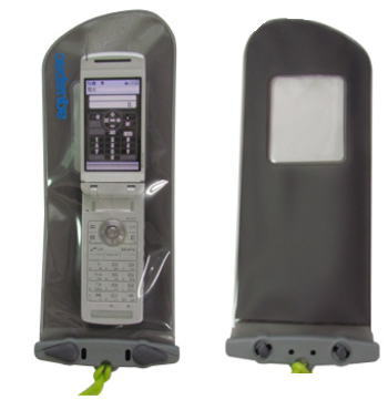 【　aquapac　】携帯電話／GPS用ケース（ラージ）100％完全防水ケース