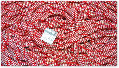 【　Teufelberger　】シリウスロープ　　12mm （1m/￥716円）リギングライン切り売りロープ