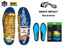 ［REMIND INSOLES］MEDIC IMPACT 6MM Mid-High Arch（Chris Rasman Pancakes Insoles）