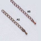 ビーズ 金具 アジャスター 2個入 AB・AG 【メール便可】 | トーカイ