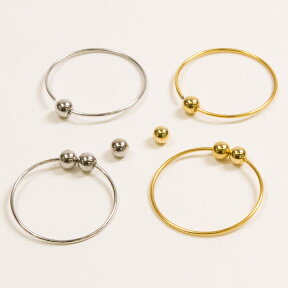 イヤリング 金具 片玉イヤリング 内径15mm | ビーズ パーツ イヤリング イヤリングパーツ イヤリング金具 アクセサリー金具 アクセサリーパーツ ハンドメイド 手作りアクセサリー トーカイ ワイヤー フープ 簡単 リング イヤーカフ イヤーアクセ