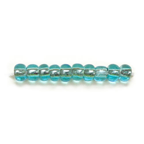 Glass Beads - ビーズ グラスビーズ 丸小 （7g） 銀メッキ／23水色 【メール便可】｜ビーズ｜パーツ｜グラスビーズ｜丸小｜7g｜手作り｜手芸｜トーカイ｜