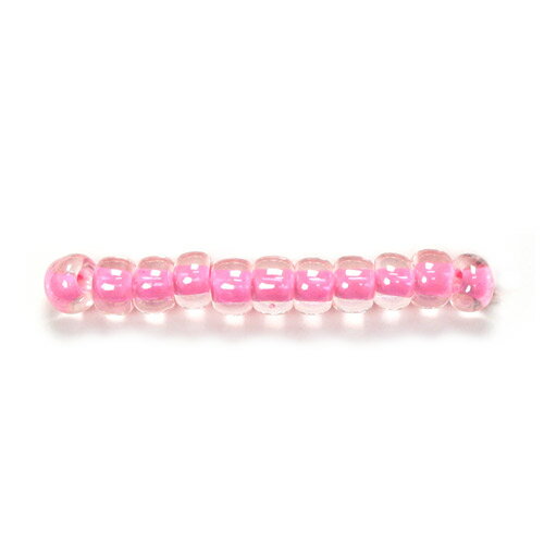 Glass Beads - ビーズ グラスビーズ 丸大 （7g） 着色ラスター／987桃 【メール便可】｜ビーズ パーツ グラスビーズ 丸大 7g 手作り 手芸 トーカイ