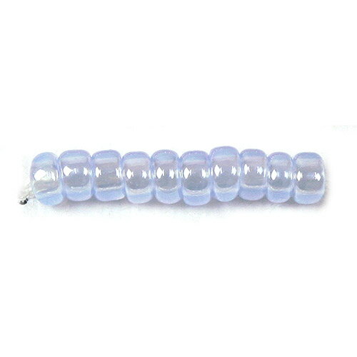 Glass Beads - ビーズ グラスビーズ 丸特小 セイロン／146乳白薄青 【メール便可】｜ビーズ｜パーツ｜グラスビーズ｜特小｜