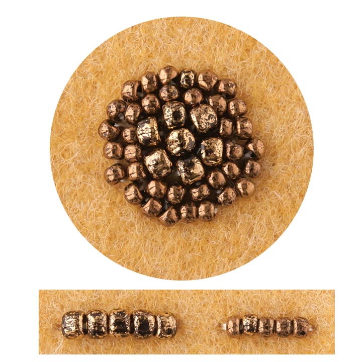 ビーズ ミックスパック スパイスカラービーズ クローブ SPC-20｜ビーズ｜パーツ｜スパイスカラービーズ..