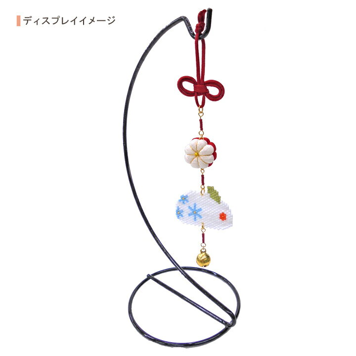 京・西陣柄つるし飾り　雪うさぎ PB-105 | ホビックスキット 吊るし飾り 雪うさぎ うさぎ ステッチキット ペヨーテ 西陣柄 | お正月 3