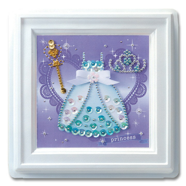 ビーズキット ミニプッシュ エメラルドプリンセス G-424 | 子ども 子供 キッズ 小学生 巣ごもり インテリア 初心者 かんたん トーホーのサムネイル