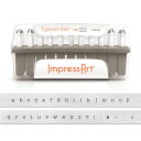 ImpressArt(インプレスアート) レタースタンプ 3mm 小文字 タイプライター インプレスアート スタンプ 刻印 印 ImpressArt メタル マーク MIYUKI