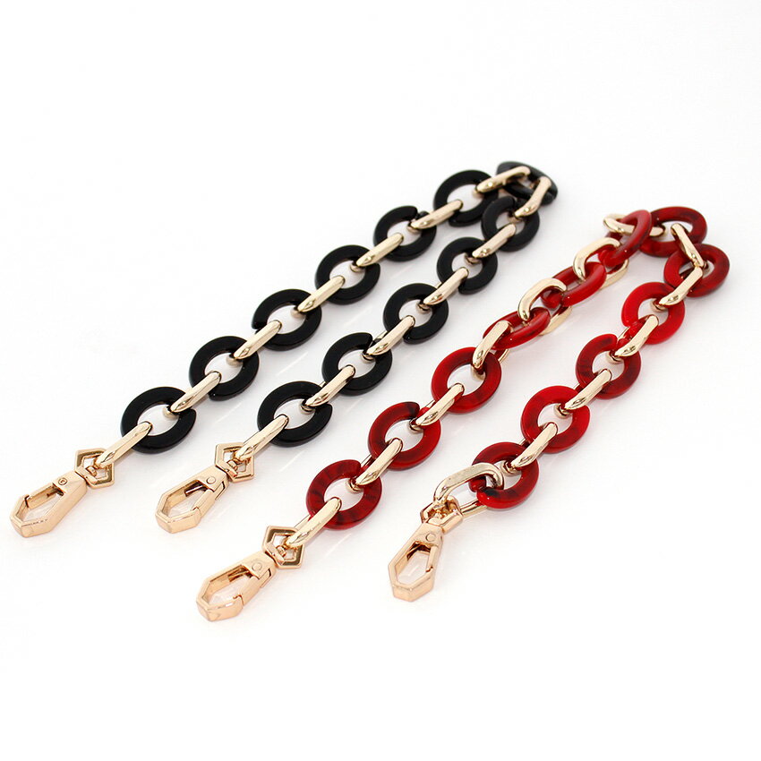 バッグチェーン アズキ ショート 42cm | バッグ 持ち手 チェーン ハンドメイド バッグチェーン あずき..