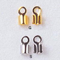 ビーズ 金具 ひも止め 8mm G・S 【メール便可】 | トーカイ