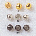 ビーズ 金具 カシメ玉 2．2mm G・S・BN 【メール便可】  トーカイ