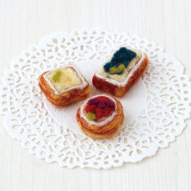 クラフト フェルト手芸 羊毛キット ヴィエノワズリーのセット2 【メール便可】