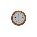 エルベール ミニチュアパーツ 時計ナチュラル MIT-844 丸時計 | ミニチュア インテリア 掛け時計 小物 雑貨 ミニチュアハウス ミニチュアクラフトドールハウス